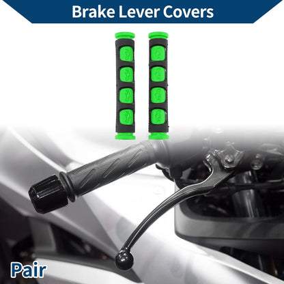 3/8" 10mm Brake Lever Cover Green for Motorcycle