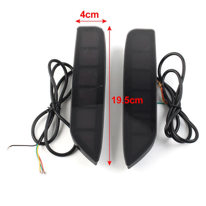 Rear Bumper Reflector Brake Fog Turn Signal Lights for Mitsubishi Xpander