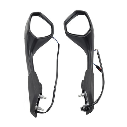 Side Rear View Mirrors w/ Turn Signals for BMW S1000RR (2019-2024)