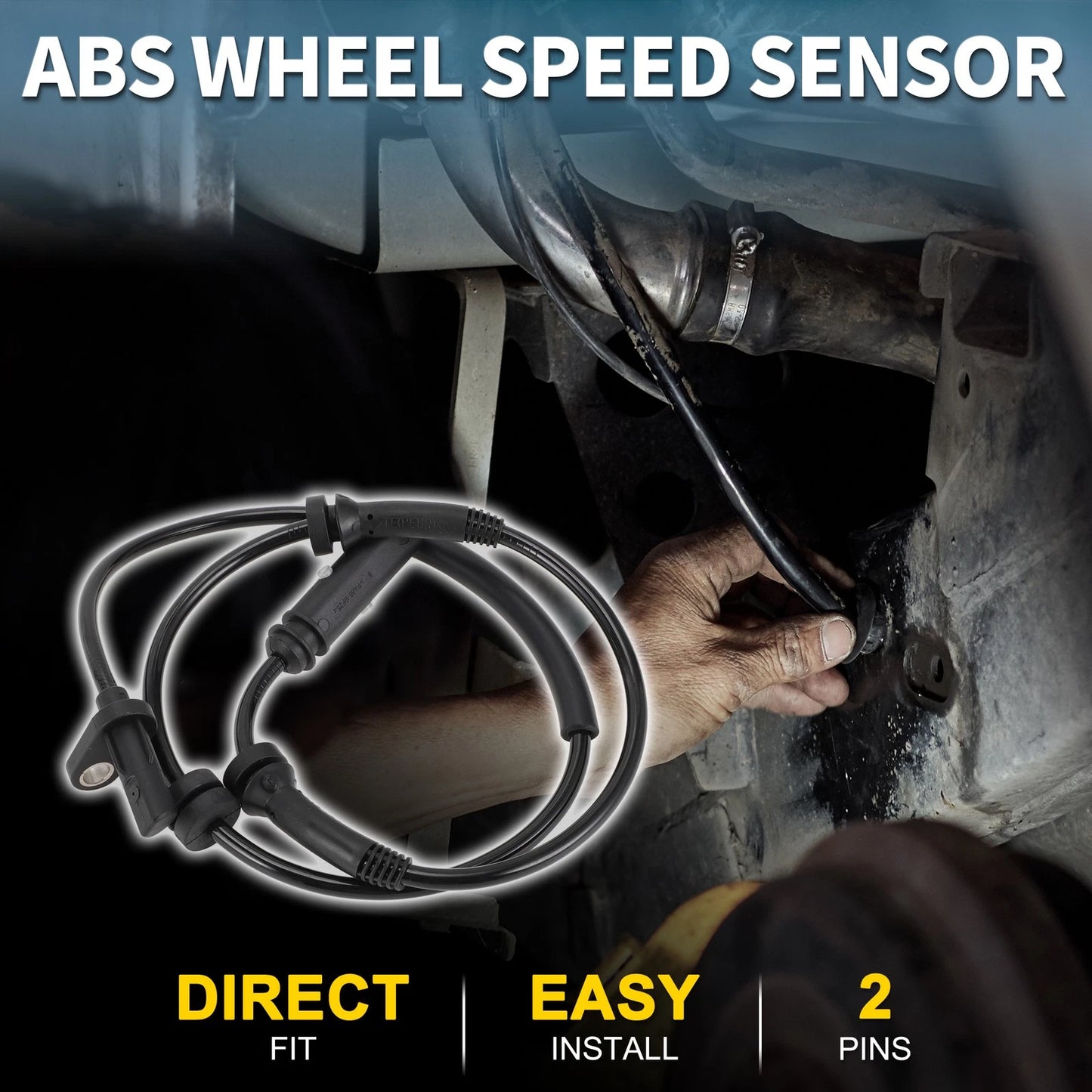 ABS Wheel Speed Sensor for BMW 328i 2013-2016 (2013-2016)