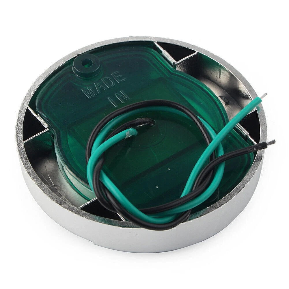 24V Green LED Side Marker Lights for Truck Trailer RV Boat