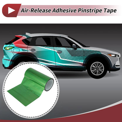 Pinstripe Tape 180mmx50m Laser Green for Car