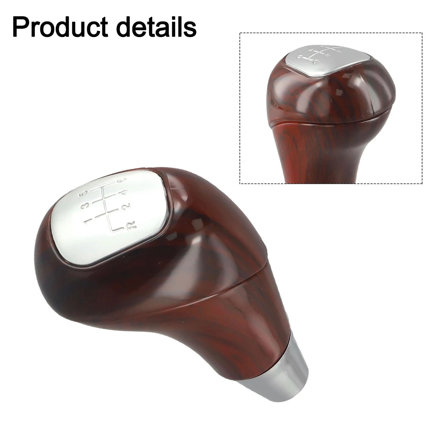 Walnut Wood Gear Shift Knob for Mercedes