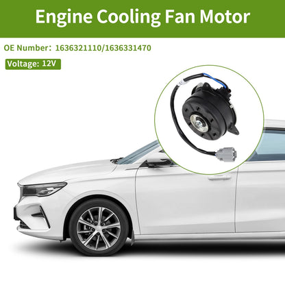 2 x Engine Cooling Fan Motor for Toyota Sienna (2004–2010)