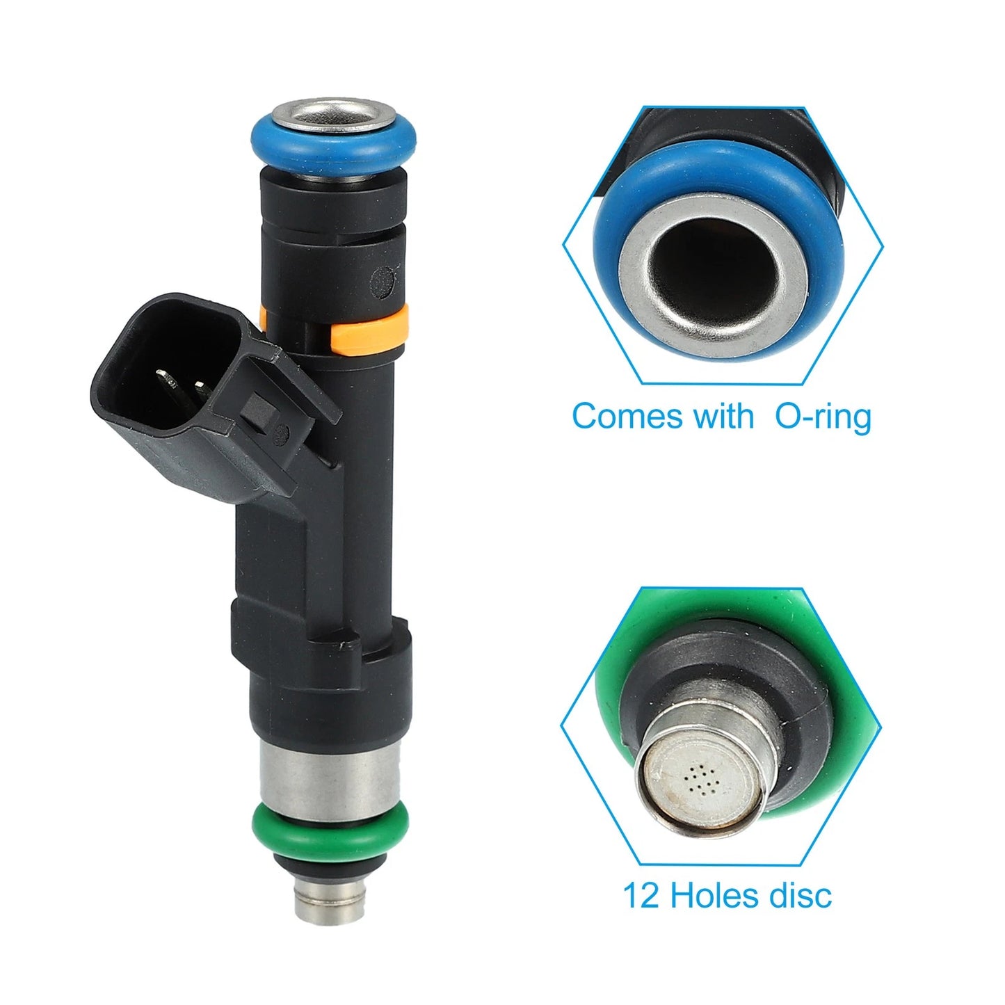 4 Pcs Fuel Injector Nozzle for Mazda MX-5 Miata (2006-2015)