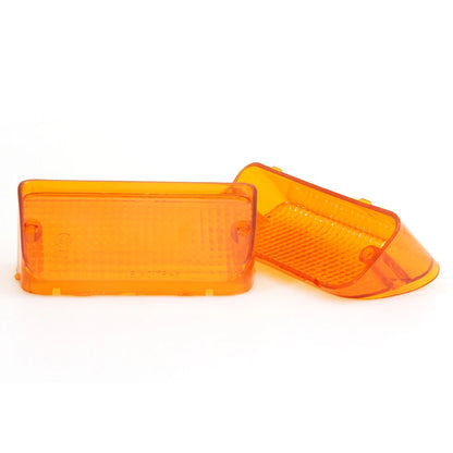 Amber Lens Bumper Marker Lights for Toyota Celica GT 1970-1977