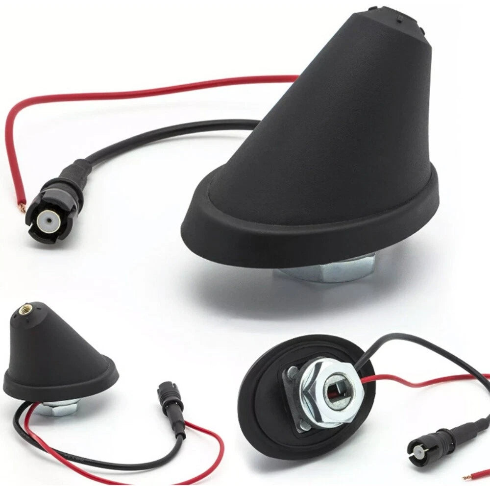 3cm Short Rod Roof Antenna & Base with Adapter for Honda Hyundai