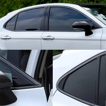 Chrome Blackout Overlay Window Trim for Toyota Camry (2018-2023)