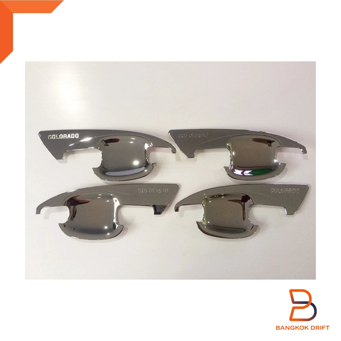 Chrome Door Handle Insert Trim for Holden Colorado Ute (2012-2022)