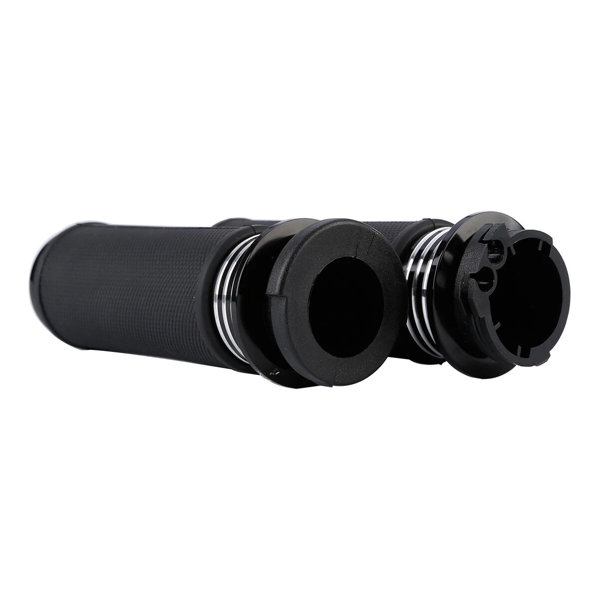 1'' Black CNC Handlebar Grips for Harley V Rod VRSC VRSCR (2002-2017)