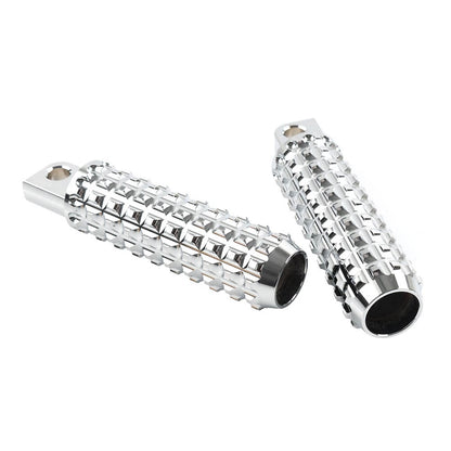 Chrome Foot Pegs for Harley Davidson Softail Sportster