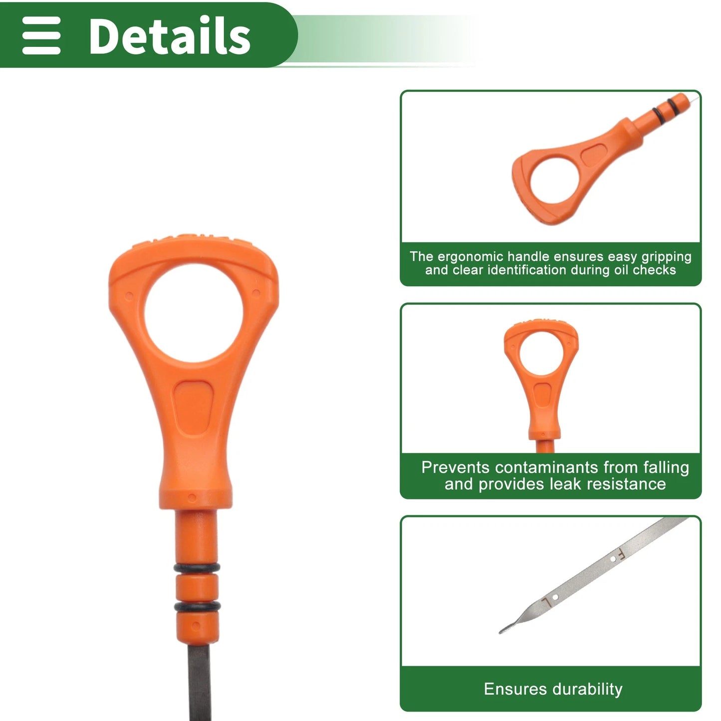 Oil Level Dipstick for Hyundai Accent, Kia Soul, Rio (2009-2014)