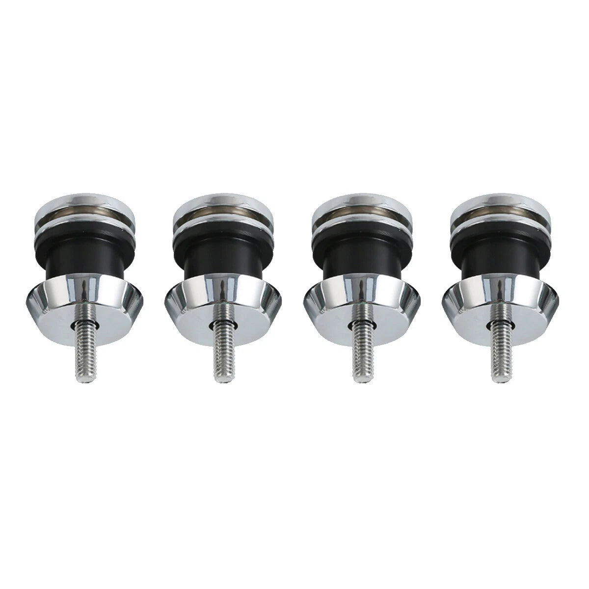 Sissy Bar Backrest Pad Mount Spools for Indian Scout (2015-2024)