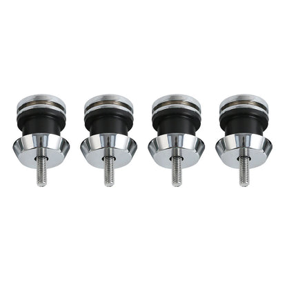 Sissy Bar Backrest Pad Mount Spools for Indian Scout (2015-2024)