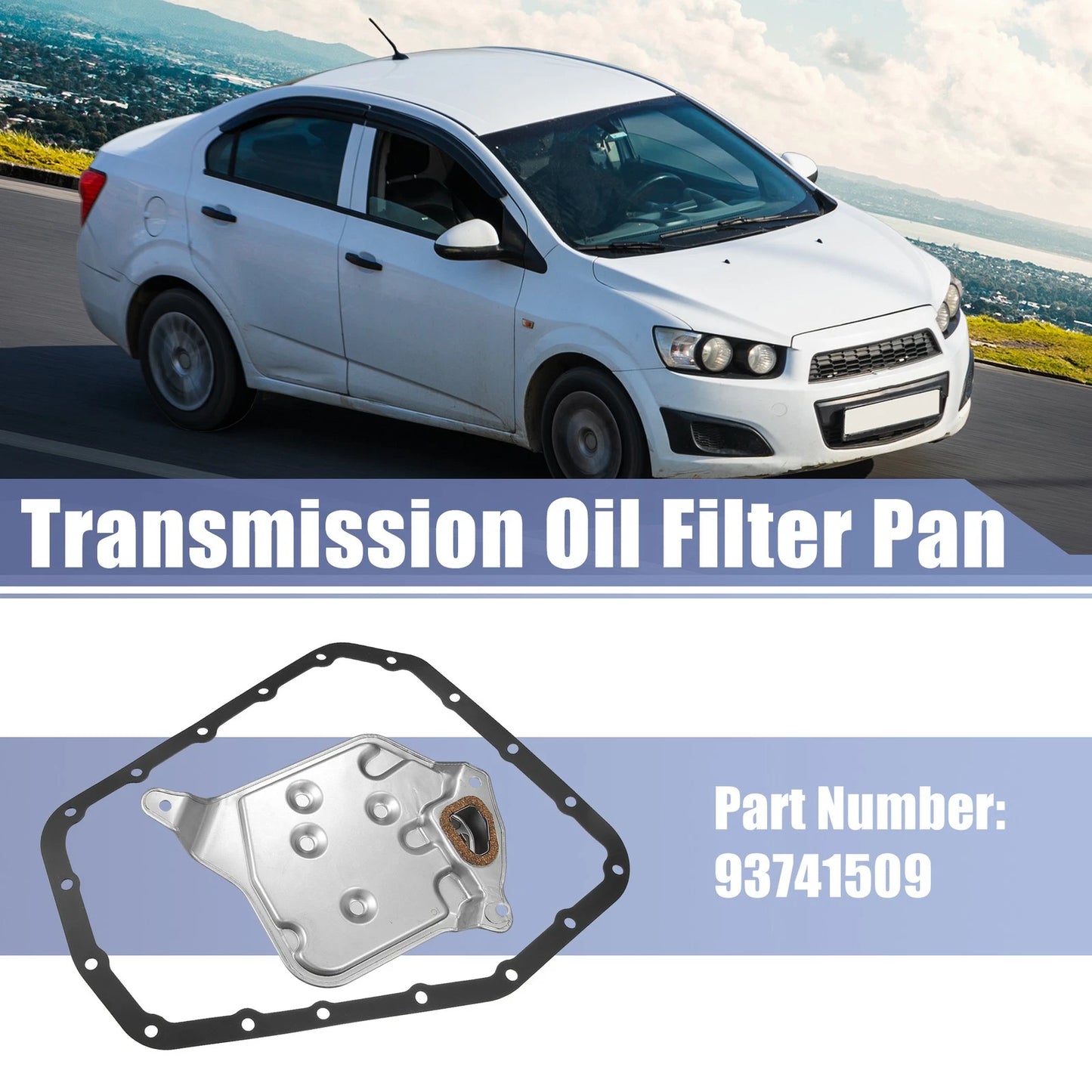 1 Set Transmission Filter Oil Pan Gasket Kit for Chevrolet Aveo