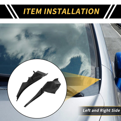 Pair Front Windshield Wiper Cowl Cover for Toyota Tundra (2007–2013)
