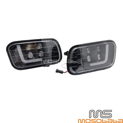 LED Fog Driving Lights & White DRL Lamp for Dodge Ram 1500 2500 3500 (09-14)