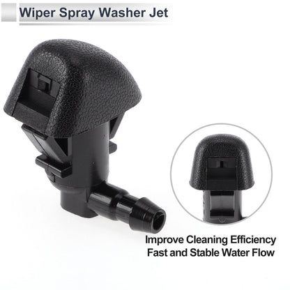 Washer Nozzle & 6 x Hose Connectors for Honda