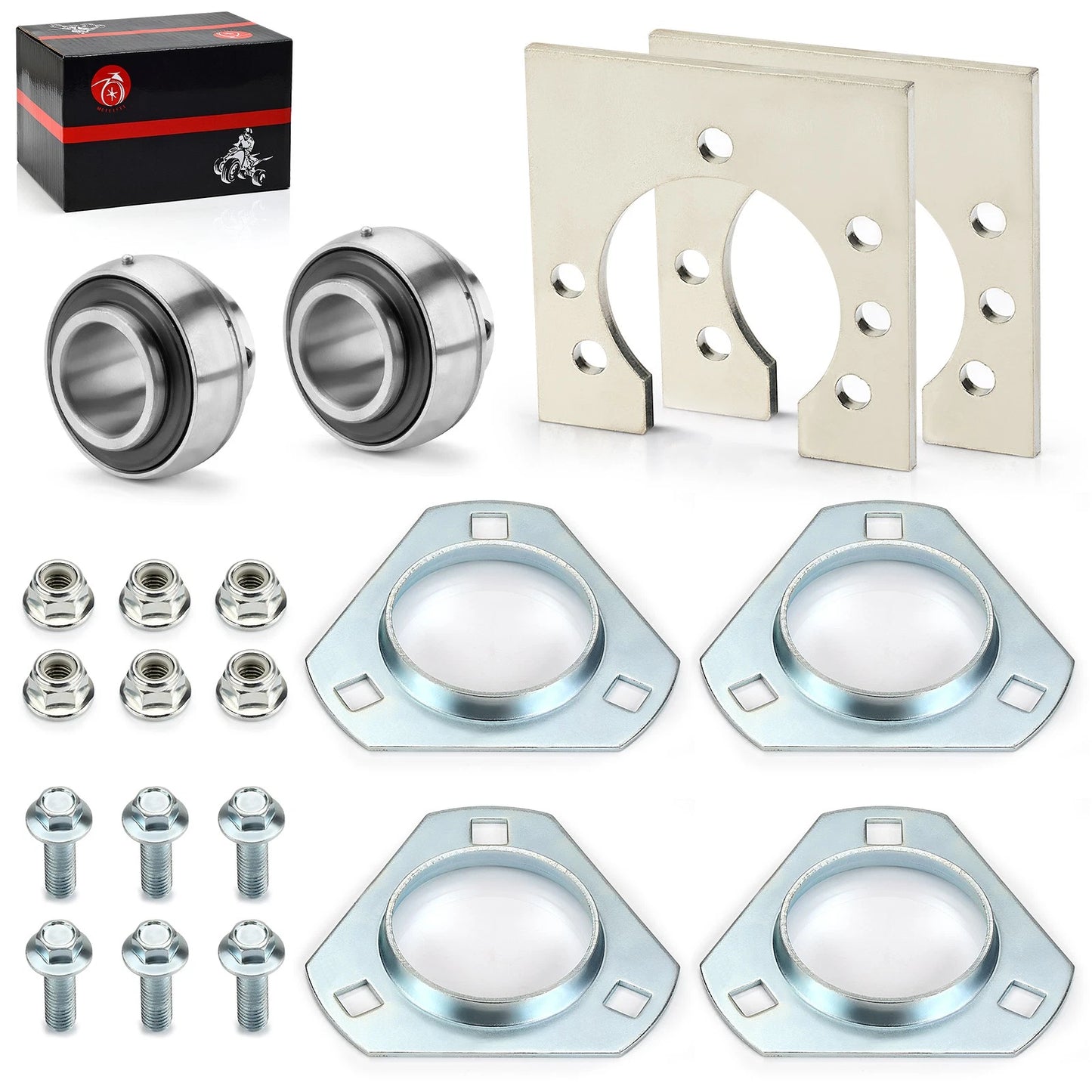 Live Axle Bearing Kit for Go-Karts/Mini Bikes/Trikes/Off Road ATV