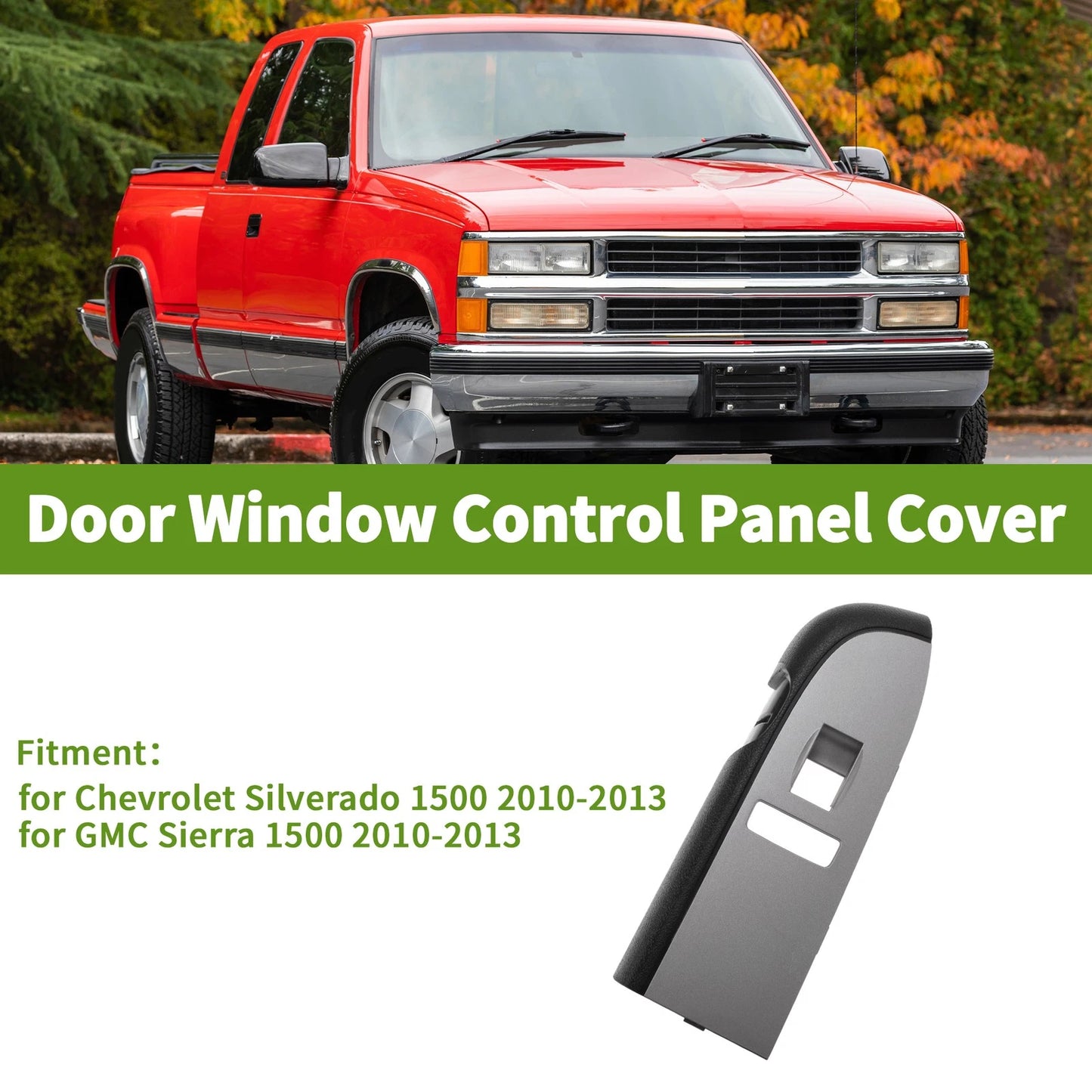 Window Switch Bezel Cover for Chevrolet Silverado 1500 (2010-2013)