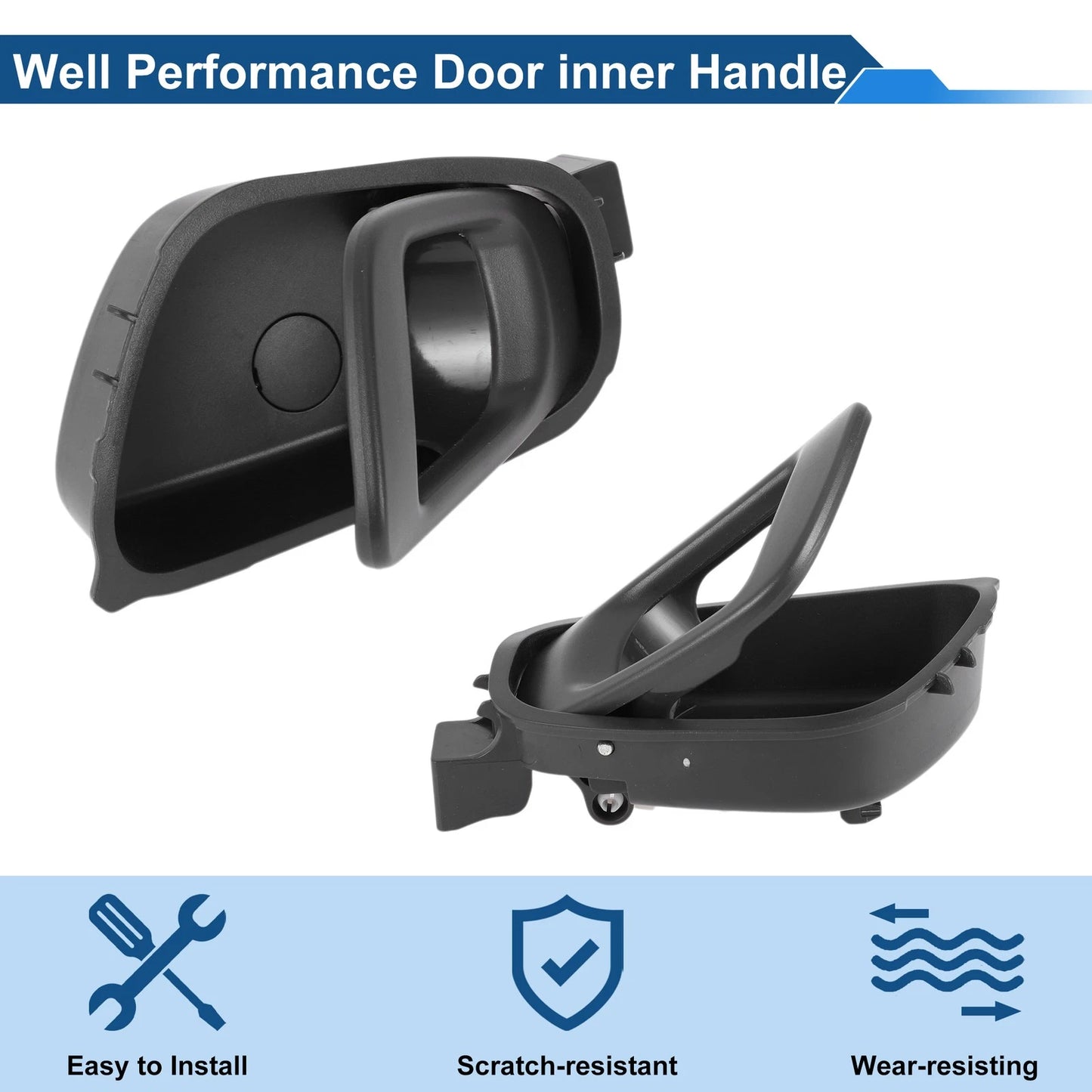 Rear Left Passenger Side Interior Door Handle for Chevrolet Spark