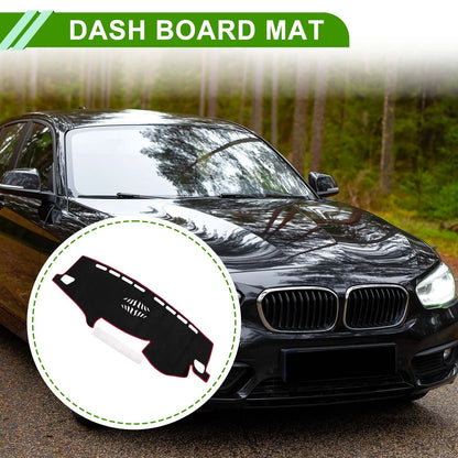 Dashboard Dash Cover Mat for BMW X3 (2011-2017) Sun Protector Pad Black Red
