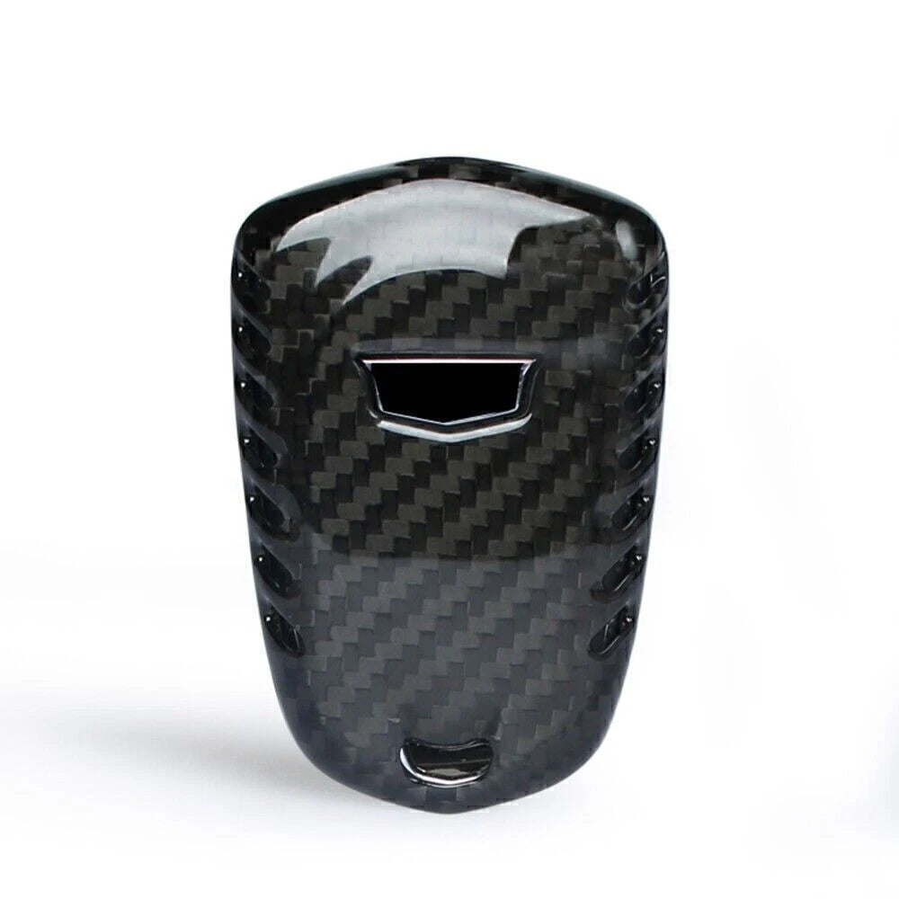 Key Cover Case for 2015-2023 Cadillac ATS CTS CT6 Carbon Fiber (2015-2023)