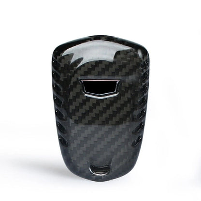 Key Cover Case for 2015-2023 Cadillac ATS CTS CT6 Carbon Fiber (2015-2023)