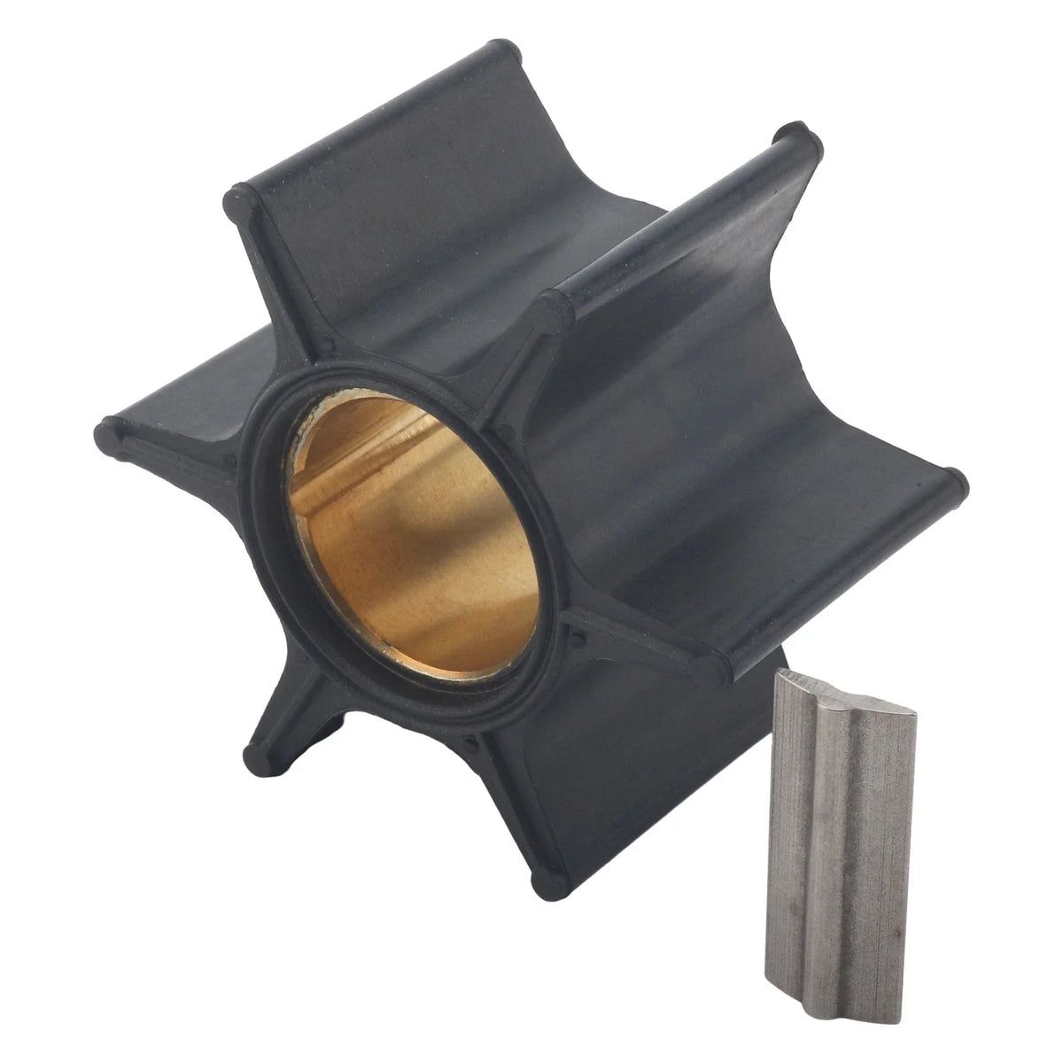 Water Pump Impeller & Key for Mercury Mercruiser 40-60HP, 2000-2023