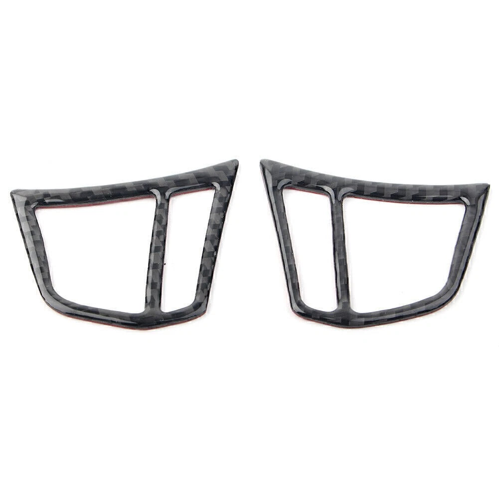 2 x Steering Wheel Button Frame Cover Trim for BMW F20 F21 F30 F32 (2012-2019)