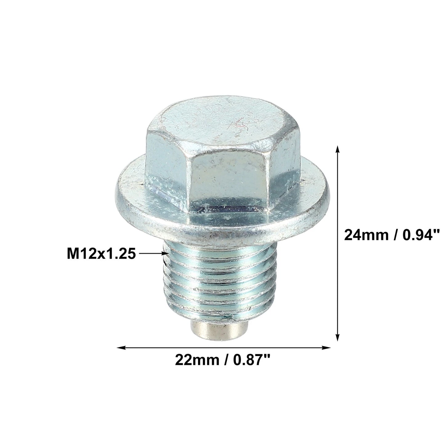 M12x1.25 Oil Drain Plug Set with Washer for Toyota