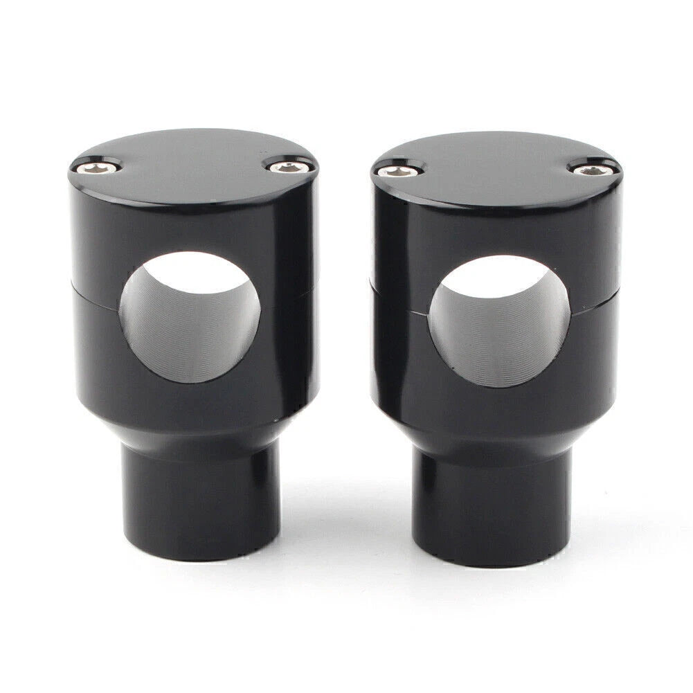 1" Handlebar Mount Adapter Risers for Honda Harley Motorcycle
