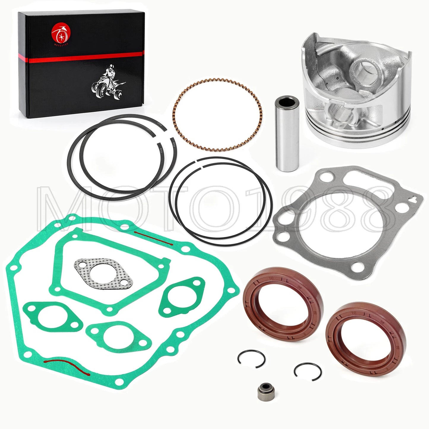 Piston Rings Seals Engine Rebuild Kit for YDRA Golf Cart