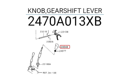 Gear Knob for Mitsubishi L200 Triton (2005-2014)