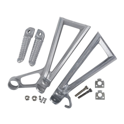Passenger Footrests Pegs Bracket Set for Yamaha YZF R6 (2003-2009)