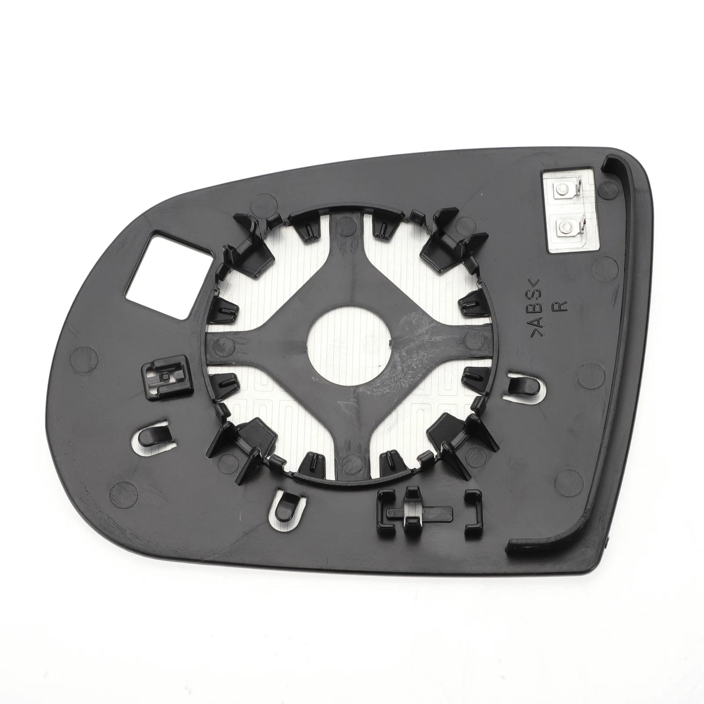 Right Side White Heated Mirror Glass for Jeep Grand Cherokee, Compass