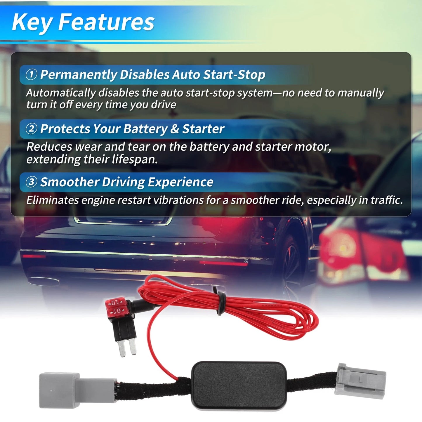 Auto Start Stop Eliminator for Nissan Rogue (2023-2025)