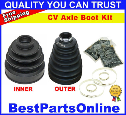 2 x CV Axle Boot for Kia Sorento (2011–2013)