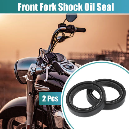 2 x 39mm Front Fork Shock Oil Seal for Harley XLH1100 Sportster (1984–1986)