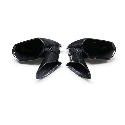 Real Carbon Fiber Replace Side Mirror Shell for Lamborghini Huracan LP610 15-19