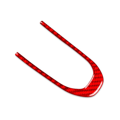 Carbon RED Headlight Switch Button Cover Trim for Hyundai Veloster (2019-23)