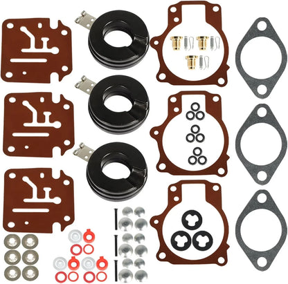 Carburetor Rebuild Kit for Johnson Evinrude 65-75HP (3 Pcs)