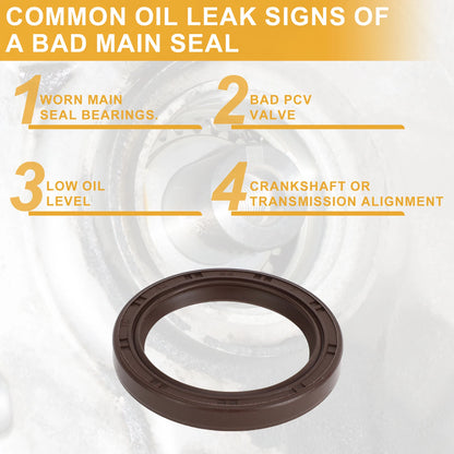 Front Crankshaft Oil Seal for ALFA ROMEO BUICK ENCORE Main Seal