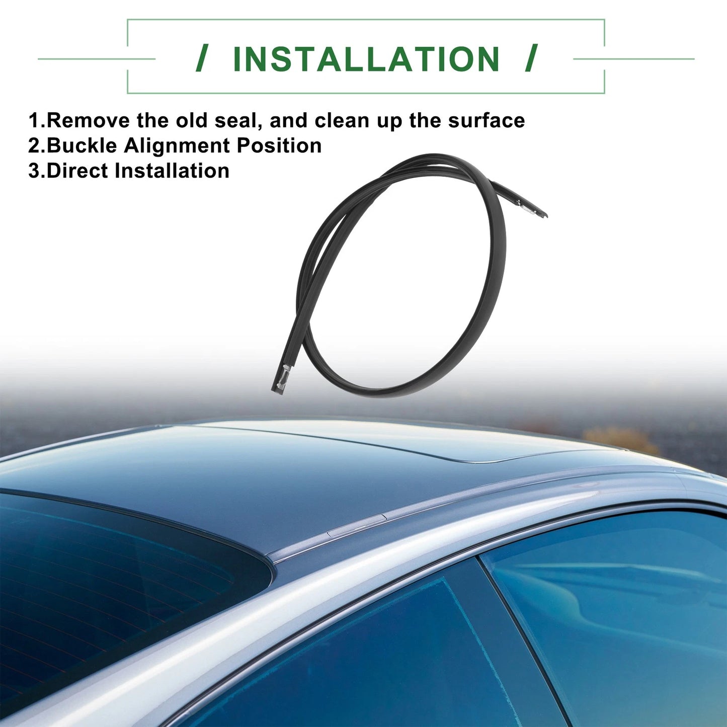 Left Roof Sealing Strip for Honda Accord (SV4)