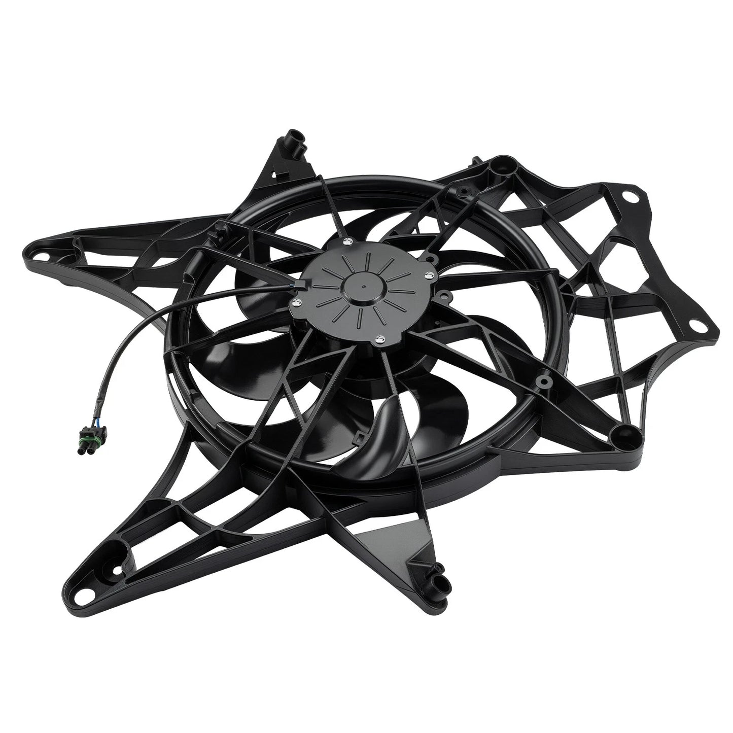 Radiator Cooling Fan & Cover for Can Am Maverick X3 Max (2017–2018)
