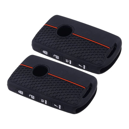 2 x Silicone Key Cover Case for Mazda 3, 6, CX-30, CX-50, CX-60 (2020-2023)