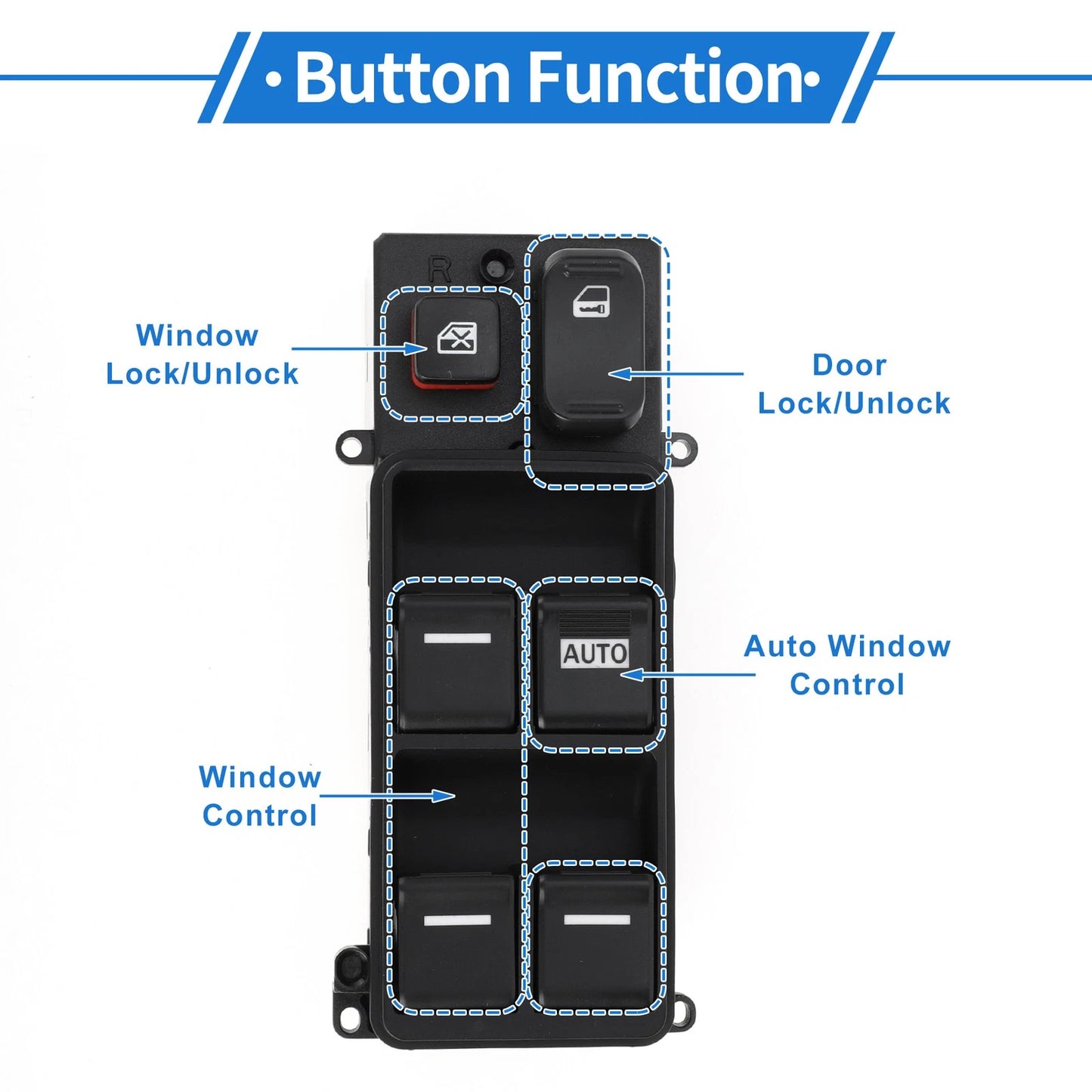 Power Window Switch for Honda Accord (2003-2007)