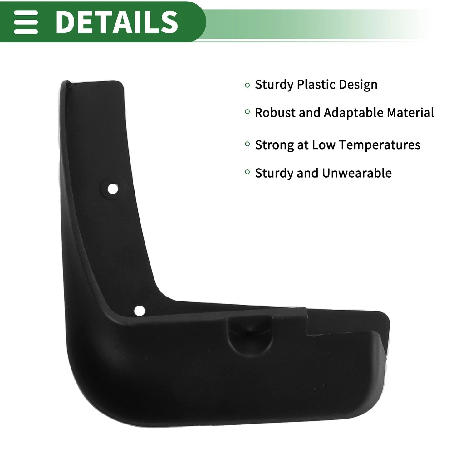 Mud Flaps Splash Guards for Kia KX3 (2015-2019)