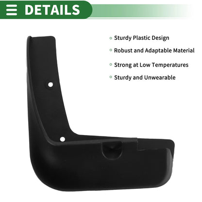 Mud Flaps Splash Guards for Kia KX3 (2015-2019)