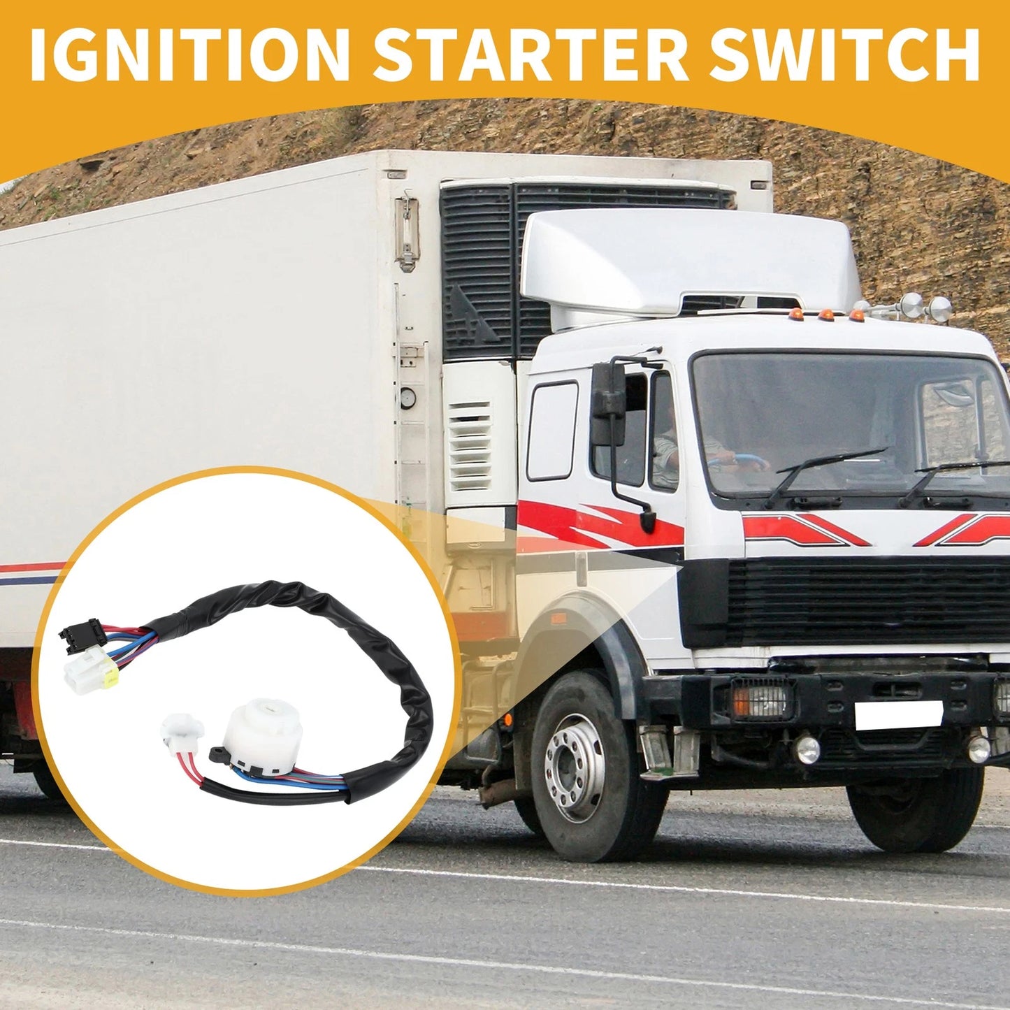 Ignition Starter Switch for ISUZU NPR (2000-2008)